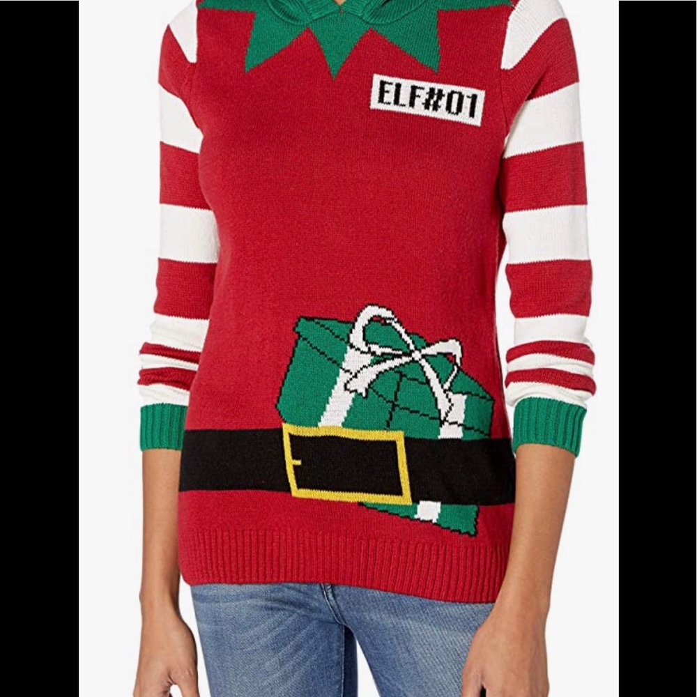 Ugly Christmas Sweater Elf
